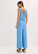 Jersey jumpsuit met volants, bonprix