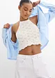 Gebreide neckholder top, bonprix