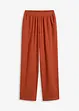 Jersey broek van crèpe, bonprix