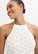 Gebreide neckholder top, bonprix