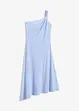 Jersey jurk met asymmetrische zoom en knoopdetail op de schouder, bonprix