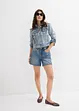 Jeans short mid waist, low stretch, bonprix
