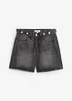 Jeans short mid waist, low stretch, bonprix
