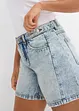 Jeans short mid waist, low stretch, bonprix