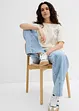 Boxy shirt van puur katoen, bonprix