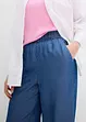 Broek van lyocell met comfortabele tailleband, bonprix