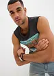 Muscle shirt in gewassen look (set van 2), bonprix