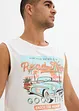 Muscle shirt in gewassen look (set van 2), bonprix