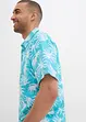 Overhemd met korte mouwen van viscose, bonprix