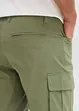 Stretch cargo bermuda (set van 2), regular fit, bonprix
