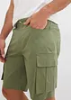 Stretch cargo bermuda (set van 2), regular fit, bonprix