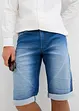 Sweat jeans bermuda, relaxed fit, bonprix