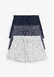 Jersey short van puur biologisch katoen (set van 3), bonprix