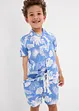 Overhemd van zachte viscose met korte mouwen, bonprix