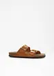 Leren slippers, bonprix