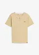 Henley shirt van puur biologisch katoen, bonprix