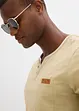 Henley shirt van puur biologisch katoen, bonprix
