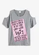 Shirt met cut-outs, bonprix
