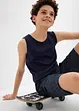 Tanktop met katoen (set van 3), bonprix