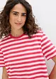 Zwangerschapsshirt / voedingsshirt (set van 2) van biologisch katoen, bonprix