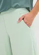 Comfort capri sportbroek met wijde pijpen, bonprix