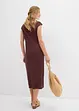 Midi jurk in gebreide look, bonprix