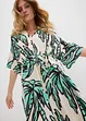 Mini jurk van soepele viscose met kimonomouwen, bonprix