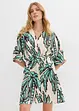 Mini jurk van soepele viscose met kimonomouwen, bonprix