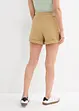 Twill short met hoge tailleband, bonprix