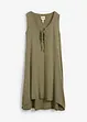 Jersey jurk met vetersluiting, bonprix