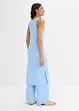 Midi jurk van zacht ribmateriaal, bonprix