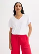Oversized shirt in een viscosemix, bonprix
