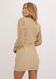 Mini jurk met rimpels, bonprix