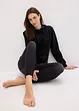 Corrigerende naadloze legging in denim look, sterk corrigerend, bonprix
