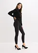 Corrigerende naadloze legging in denim look, sterk corrigerend, bonprix