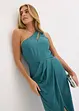 One shoulder jurk met draperie, bonprix