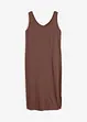 Jersey jurk met split, bonprix