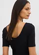 T-shirt van fijne viscose, bonprix