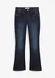 Flared jeans mid waist, bonprix
