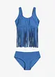 Tankini met franjes (2-dlg. set), bonprix