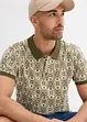 Poloshirt met korte mouwen van biologisch katoen, bonprix