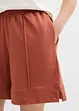 Wijde sweat short in een katoenmix, bonprix