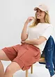 Wijde sweat short in een katoenmix, bonprix