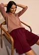 Wijde sweat short, bonprix