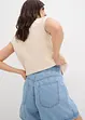 Jeans short high waist, comfortabele band, bonprix