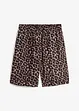 Wijde short van mousseline, bonprix