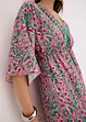 Gedessineerde maxi jurk van soepele viscose, bonprix