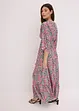 Gedessineerde maxi jurk van soepele viscose, bonprix