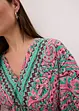 Gedessineerde maxi jurk van soepele viscose, bonprix