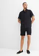 Overhemd met korte mouwen, slim fit, bonprix